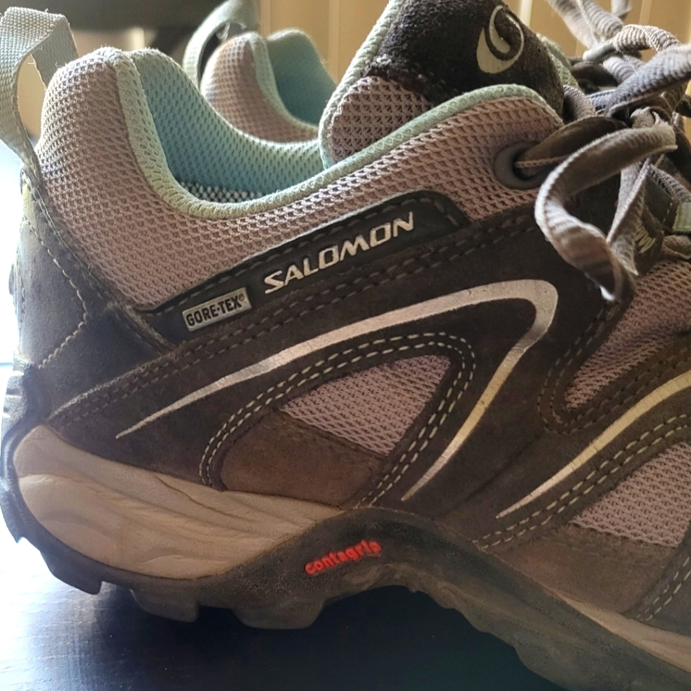 Salomon Women's Hiking Trail Running Shoes Size 8 - Picture 5 of 12